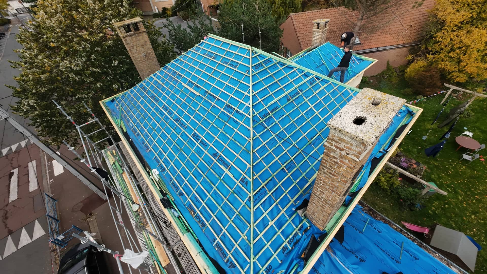 Prise de vue drone – fsn chantier pendant 4