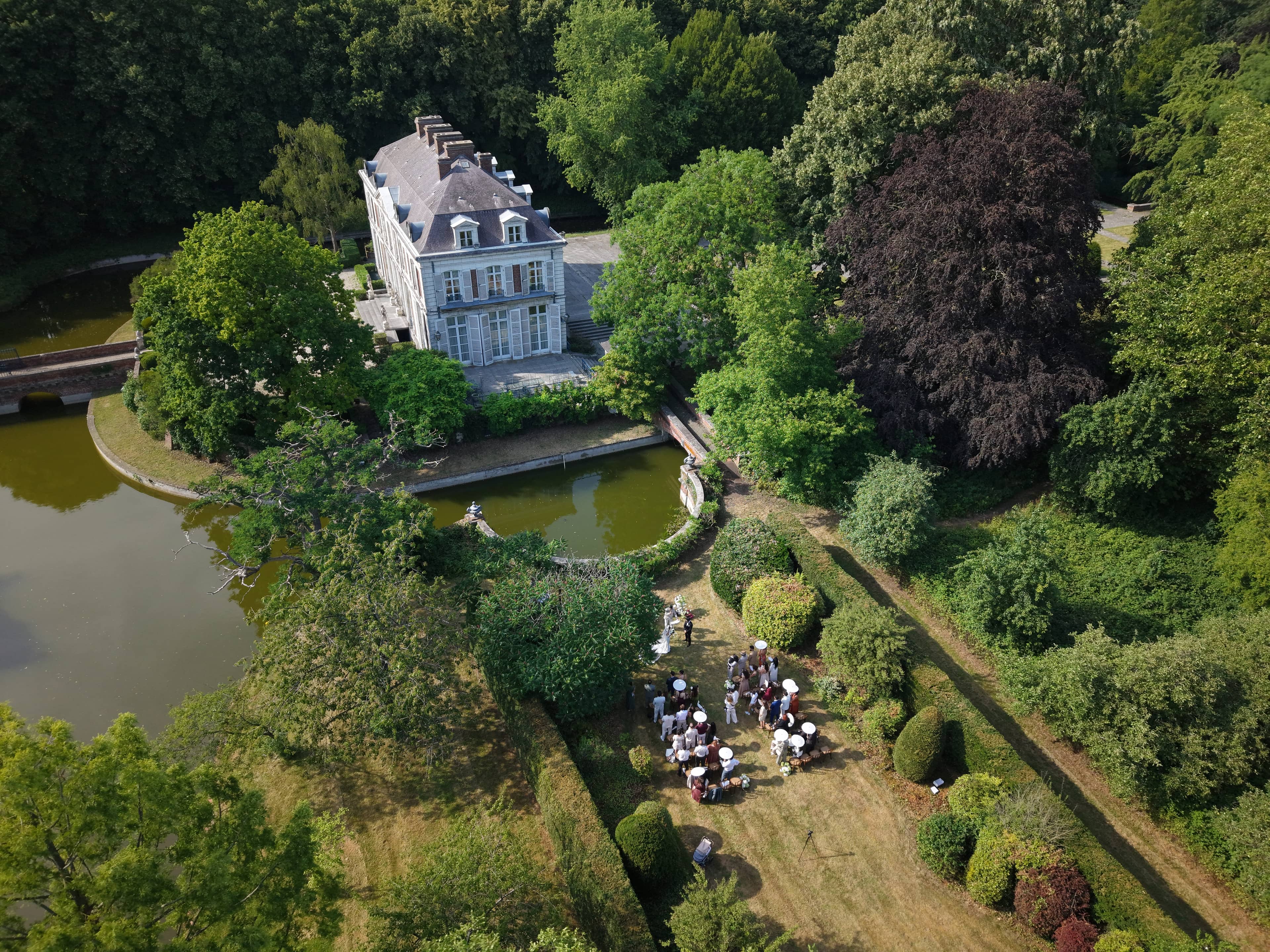 Prise de vue drone – mariage ceremonie 4